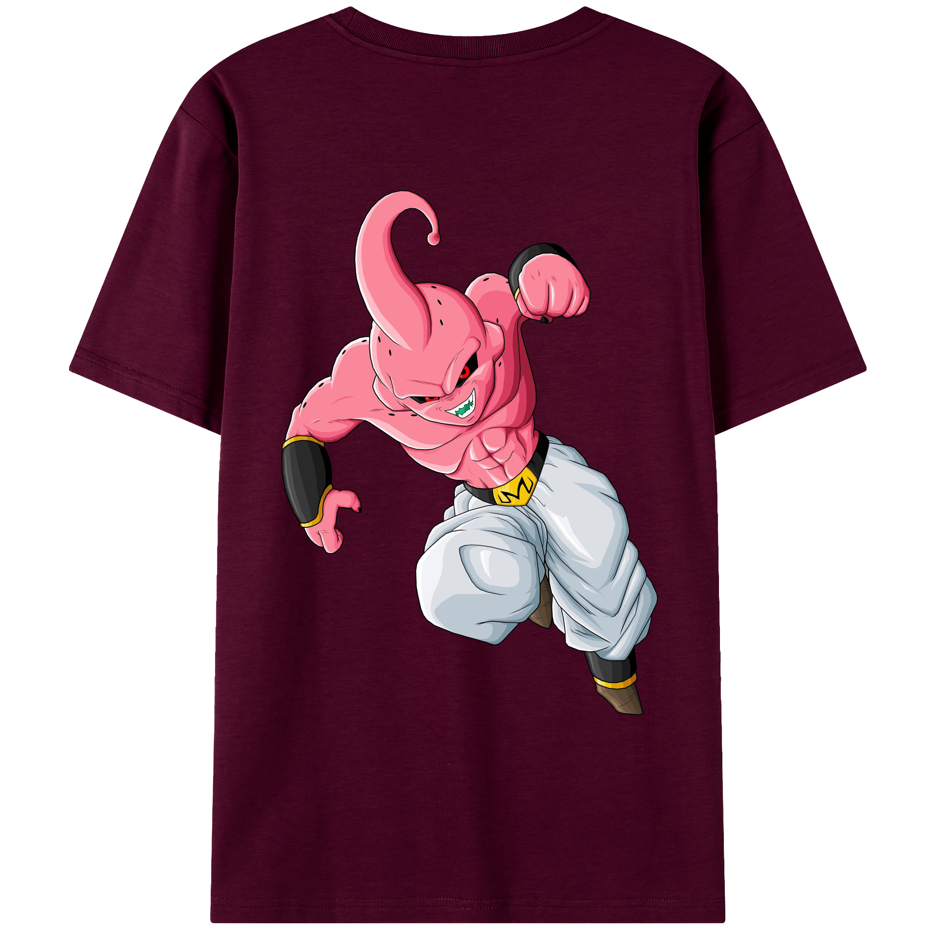 （画像用） ドラゴンボール 魔人ブウ DRAGON BALL Majin Buu レディース半袖Tシャツ(バックプリント)